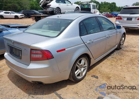 2007 Acura Tl 3.2 z USA, uszkodzony, nr VIN 19UUA66287A025924